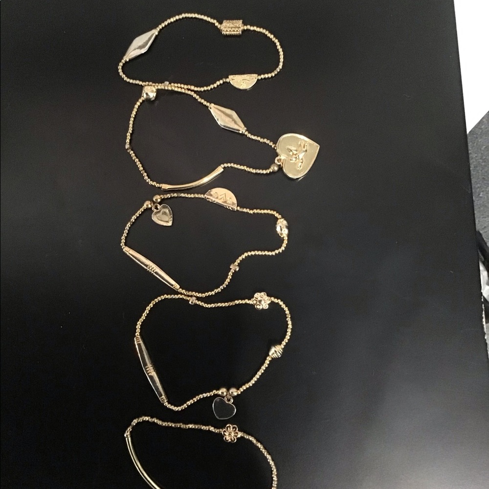 5 bracelets